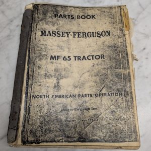 Massey Ferguson Mf 65 Tractor 690 237 M5 Parts Book Manual List Catalog