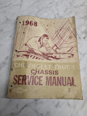 1968 Series 10 Through 60 Chevrolet Truck Chassis Service Manual Repair