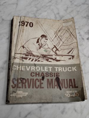 1970 Chevrolet Truck Series 10 Through 60 Chassis Service Manual Repair
