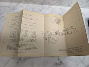 Instructions For Using Freight Train Yard Test Device A.A.R. Air Brakes 1960