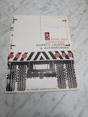 King Bee Approved Safety Lights Accessories Catalog No 110 For Trailers