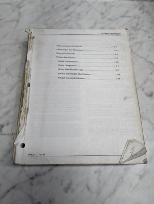 Clark Sm520 1989 Fork Lift Truck Service Repair Manual Gcx Dcs Gpx Gps Dps 20-30