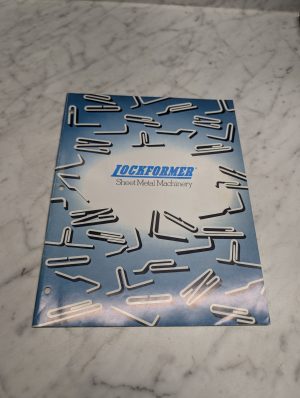 Lockformer Sheet Metal Machinery Sales Brochure Literature Specs Features