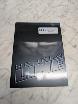 Henri Line Machines Outils Ross Machinery Sales Machine Tools Accessories