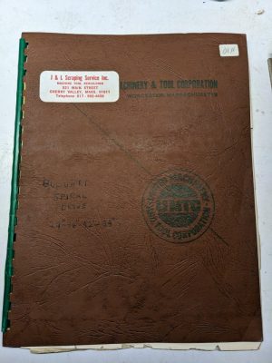 Bullard Sales Brochure Specifications Catalog Spiral Drive Type Lathe Turret