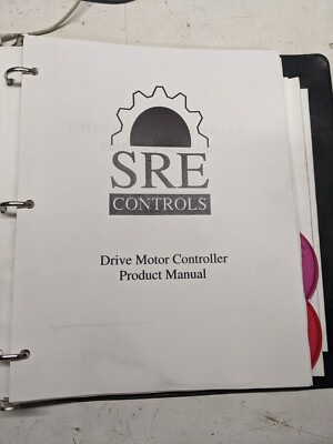 Sre Controls Drive Motor Controller Product Manual Se325 Se175 1992 2.1