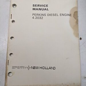 New Holland Service Repair Manual Perkins Diesel Engine Skid Steer Loader 4.2032