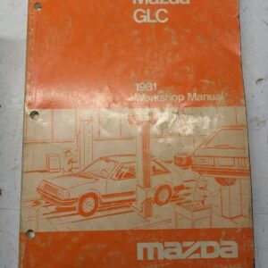 Mazda Glc 1981 Workshop Manual Service Repair Book
