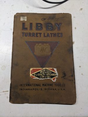 Libby Turret Lathes Sales Brochure Catalog Specifications Features International