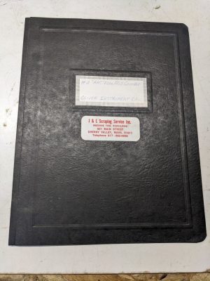 Oliver #2 Arc Face Mill Grinder Operator Parts List Book Manual Catalog