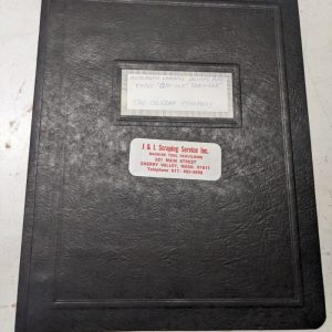 Oilgear Qm-1X5 Qmy-1X5 Delivery Pump Operator Part List Manual 1931