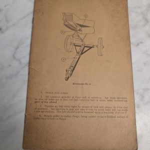 International Harvester Ih Elevator Operator Manual