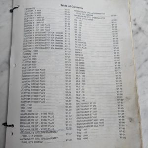 Repair/Service Parts List Catalog Manual Fishing Reels 1987 Shimano All Models