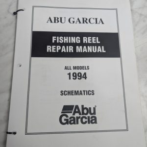 Repair/Service Parts List Book Catalog Manual Fishing Reels 1994 Abu Garcia