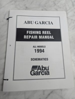 Repair/Service Parts List Book Catalog Manual Fishing Reels 1994 Abu Garcia
