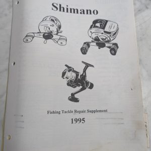Repair/Service Parts List Catalog Manual Fishing Reels 1995 Shimano Supplement