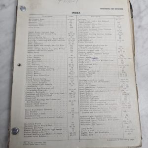 International Harvester Ih Tpm-1 Dealer Sale Information Literature Catalog 1960