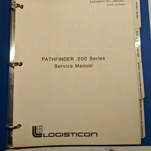 1979 Pathfinder Guidance System Service Manual Fork Lift Hi-Racker Hyster