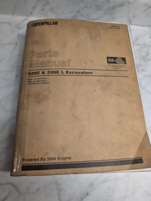 Caterpillar Service/Repair Parts List Catalog Manual 320C L Excavator 2003