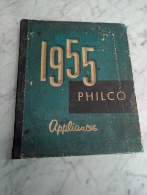 Empty~!! 1955 Philco Appliances 3 Ring Binder Vintage