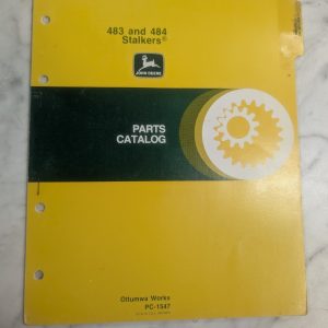 John Deere Jd Parts List Book Manual Catalog 483 484 Stalkers Pc-1547