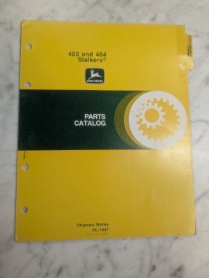 John Deere Jd Parts List Book Manual Catalog 483 484 Stalkers Pc-1547