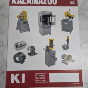 #K02 Kalamazoo Industries Ki Saws & Sanders Sales Brochure Literature Catalog