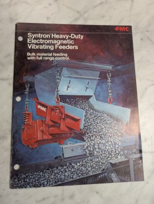Fmc Syntron Heavyduty Electromagnetic Vibrating Feeder Sales Brochure Literature