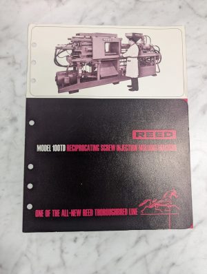 Reed Model 100Td Reciprocating Screw Injection Molding Machines Sales Brochure