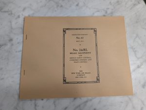 Instruction Manual Pamphlet New York Locomotive Air Brake Equipment #67 24-Rl