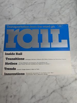 Transportation Wabco Fall 1979 Vol Ii Issue Ii Inside Rail Sales Literature