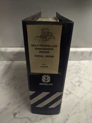 New Holland Hw345 Hw365 Windrower Service Repair Shop Book Manual 87024089 2005