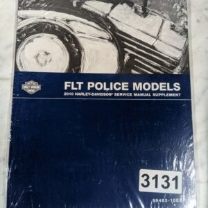 Harley Davidson Motorcycle Service Manual Supplement Flt Police 99483-10Esp 2010