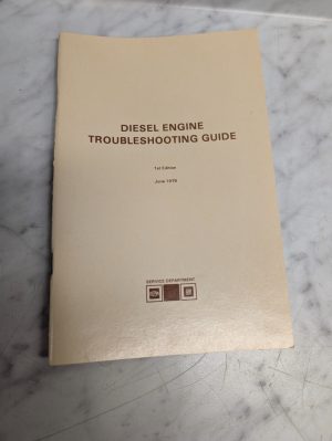 Electro-Motive Diesel Locomotive Engine Troubleshooting Guide 1St Edition 1979