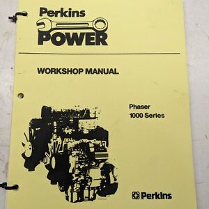 Perkins Workshop Manual Repair Service Phaser 1000 Series Disel 1993 Forklift
