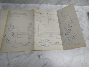 24-Rl Air Brake Diesel-Electric Road Locomotive Print "B" Unit Piping Diagram