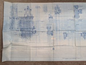 24-Rl Air Brake Diesel-Electric Locomotive Print A Unit Diagrammatic Arrangement