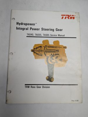 Trw Hydrapower Integral Power Steering Gear Tas40 Tas55 Tas65 Service Manual