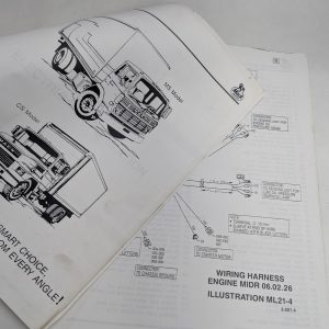 Mack Truck Ms Cs Model Chassis Electrical Information Manual Section Diagrams