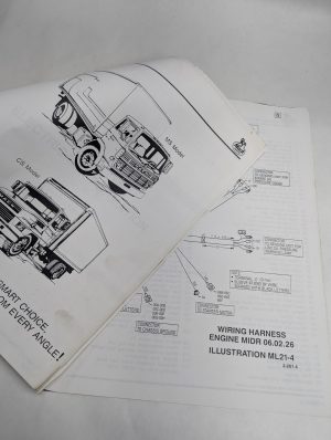 Mack Truck Ms Cs Model Chassis Electrical Information Manual Section Diagrams