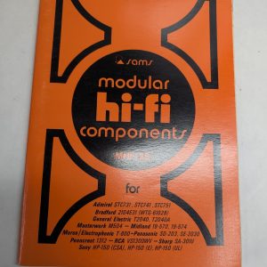 Sams Photofact Modular Hi-Fi Stereo Series Repair Data Manual Volume Mhf-28 1972