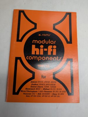 Sams Photofact Modular Hi-Fi Stereo Series Repair Data Manual Volume Mhf-28 1972