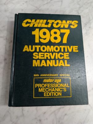 Chilton'S 1987 Automotive Service Manual (1983-1987) Prof. Mechanics Edition