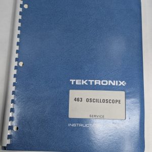 Tektronix Instruction Operator Service Manual Oscilloscope Model 463 1976