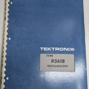 Tektronix Instruction Operator Service Manual Oscilloscope Model Type R561B