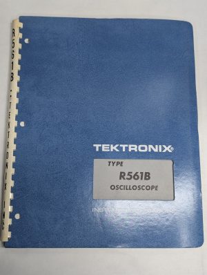 Tektronix Instruction Operator Service Manual Oscilloscope Model Type R561B