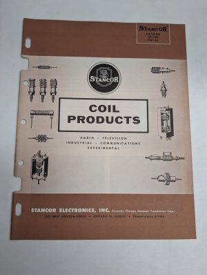 Stancor Coil Products Radio Television Industrial Catalog Cp-100 1961-62