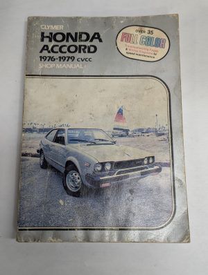 Clymer Service Repair Manual Shop Book Honda Accord 1976 1977 1978 1979