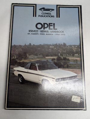 Clymer Service Repair Manual Shop Book Opel Gt Kadett 1900 Manta 1966 To 1975