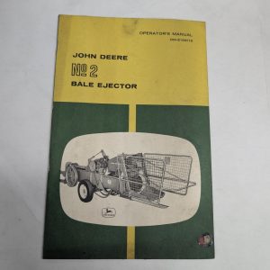 John Deere Jd #2 Hay Bale Ejector Operator'S Owners Manual Om-E19911E